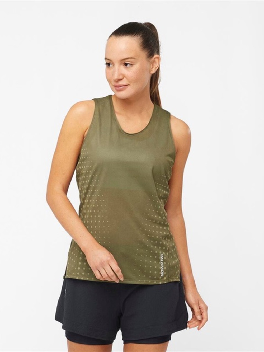NWT Salomon Women’s Sense Aero Tank - Grape Leaf
